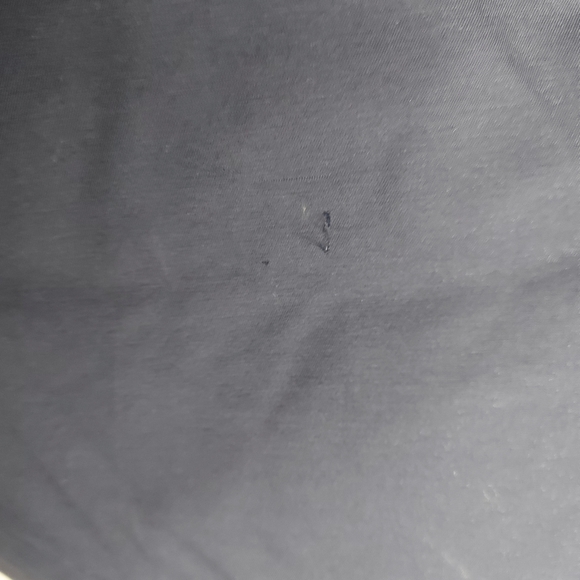 Mackage Men's Blue Down Leather Asiatic Racoon Fur Coat - Picture 11 of 16